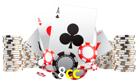 Jogue jogos de pôquer em 8cc